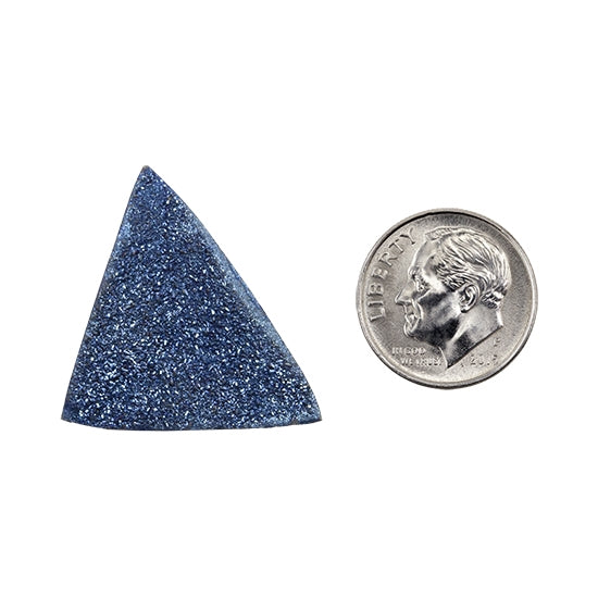 Brazilian Blue Druzy Gemstone Cabochon - Freeform - Pkg/1 - Cool Tools