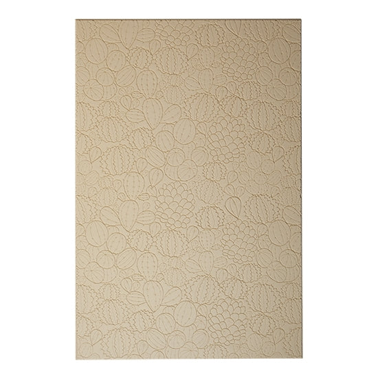 Mega Texture Tile - Don't Get Poked Fineline. Use to impress texture in soft clays. Mega Texture Tiles are perfect for projects both large and small. Mega Tiles measure 9-1/4" x 6" and are about 7 times larger than Texture Tiles. These textures are flexible, washable and can be used with any soft clay.