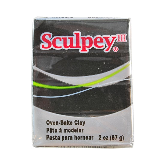 Sculpey III Clay 2 oz. Black