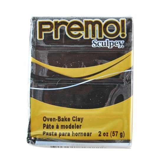 Sculpey Premo Accents oven-bake polymer clay, yellow translucent