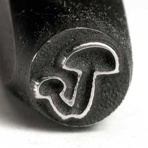 Design Stamp - Mushroom 5mm - Cool Tools
