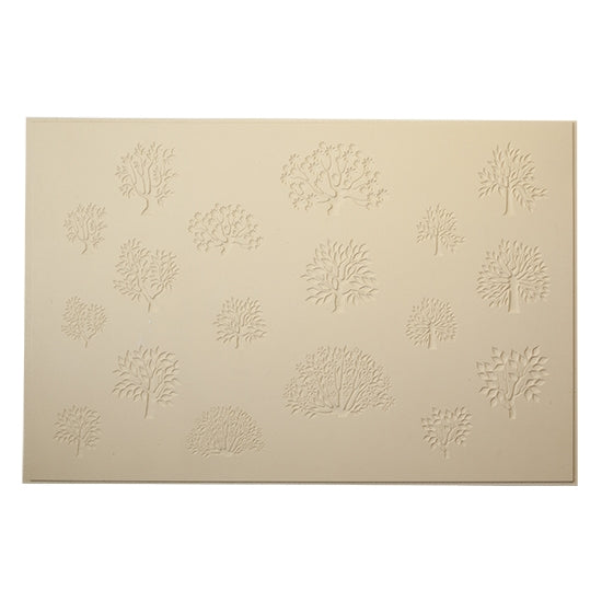 Jewelry Artist Elements - Texture - Tree of Life 2. Embossed elements. Impress clay, then use a Jewelry Shape Template for the shape or cut out with a needle tool. Jewelry Artist Elements are flexible, washable and can be used with any soft clay. Spritz with CoolSlip or dust on Dry Powder Release for stick-free impressions when using metal clay and polymer clay.