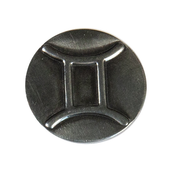 silver sample of Jewelry Artist Elements - Texture - Astrology - Gemini