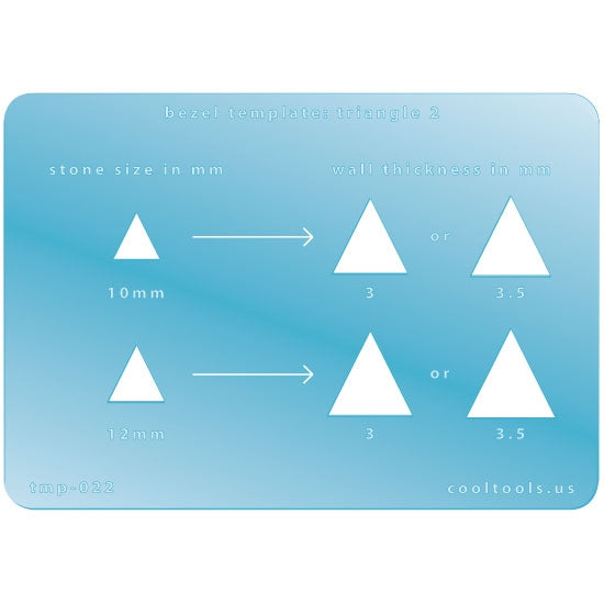 Bezel Template Triangle 2