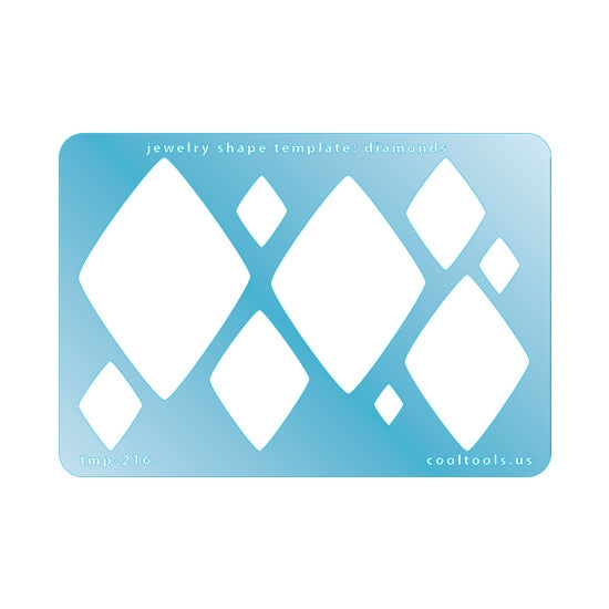 Jewelry Shape Template Diamond