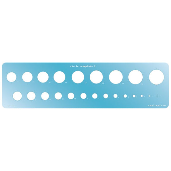 Jewelry Shape Template Circle 2