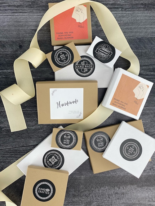 Jewelry Boxes Package and protect your finest jewelry with your choice of white swirl or kraft boxes. All boxes include a white cotton, non-tarnishing, polyester fiber to help keep your favorite jewelry safe. Great for storage or gift giving. Available in multiple sizes.