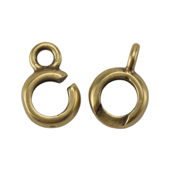 Bronze Plate Hook & Eye Clasp - Slip Lock Mini - Cool Tools