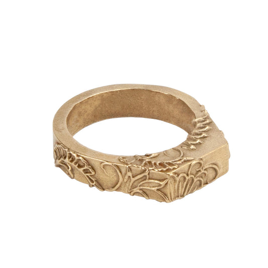 Add Texture Elements to The Ring Maker™ Blanks by Karen Trexler