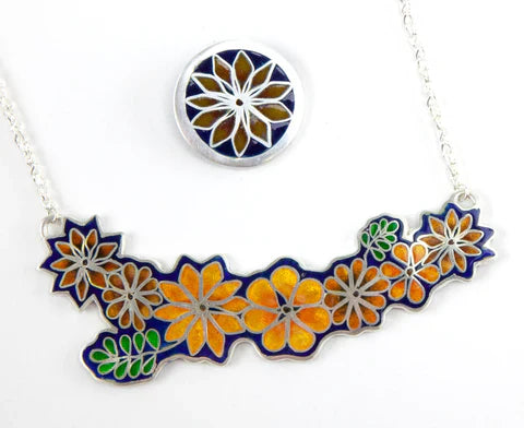 All Clay Cloisonné FS999™ Pendant by Karen Trexler