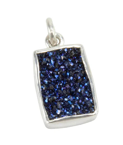 Druzy Quartz Pendant by Matt Breunig