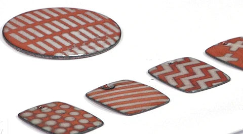 Enameling with Stencils by Jan Harrell