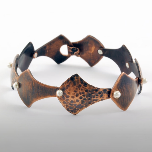 Copper Riveted Bracelet