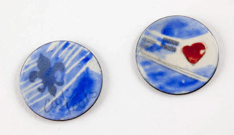 Enameling with Graphite & Sunshine Colors by Jan Harrell