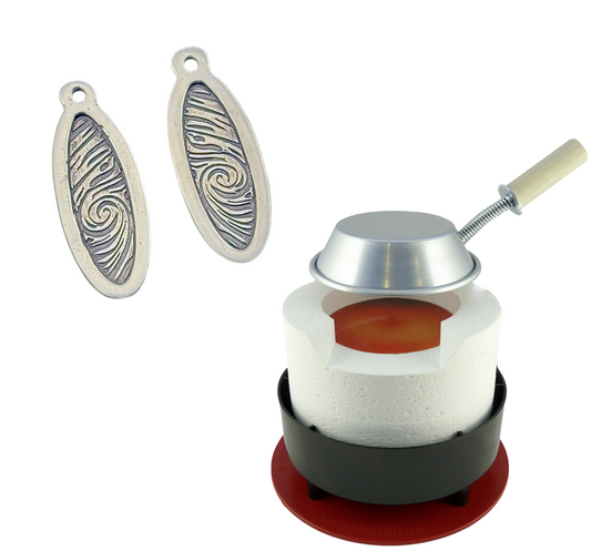 Firing Metal Clay in the UltraLite Kiln by Pam East