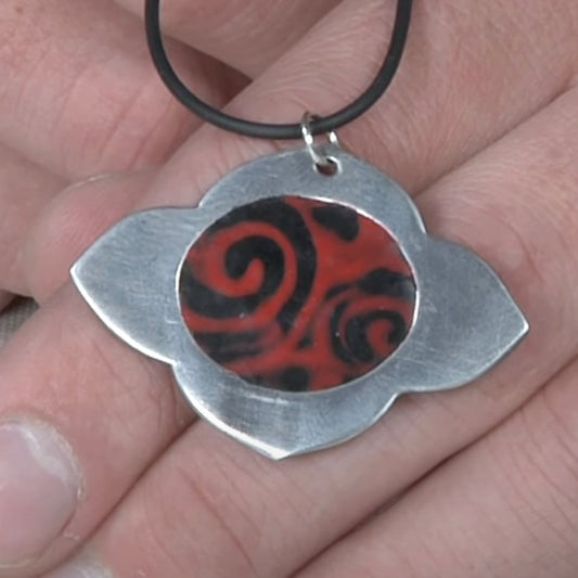 Adding Polymer Clay to Metal Clay Designs