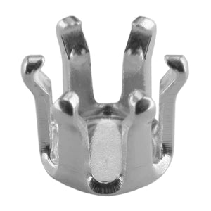 Silver Prong Settings