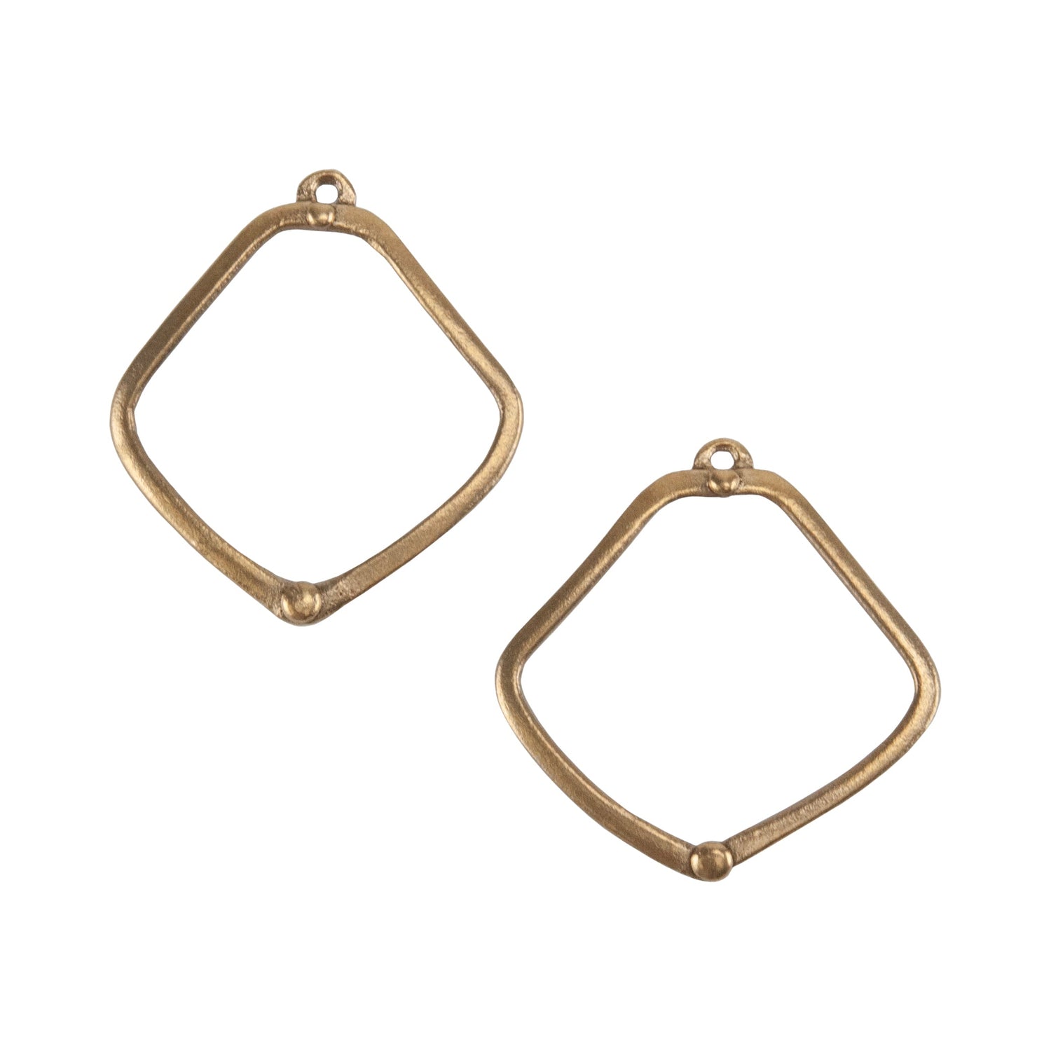 Extruded Aureus™ Bronze Wire Earrings by Cindy Pope