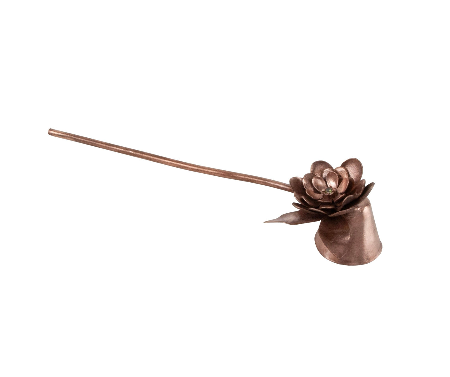 Cyprus Copper Clay Candle Snuffer by Karen Trexler