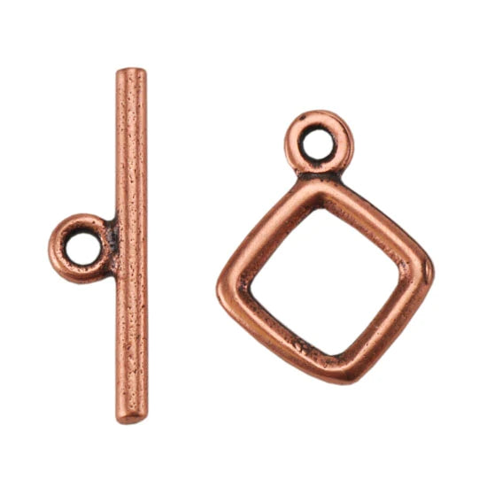 Copper Toggle Clasps