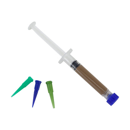 Aureus™ Bright Bronze Clay Syringe - 10 grams out of package
