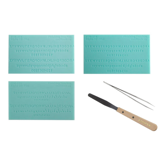 Text in Metal Clay Bundle -  Favorites Bundle 