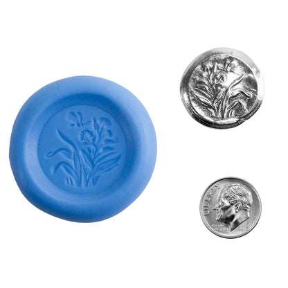 Ready Mold - Meadow silver sample with dime