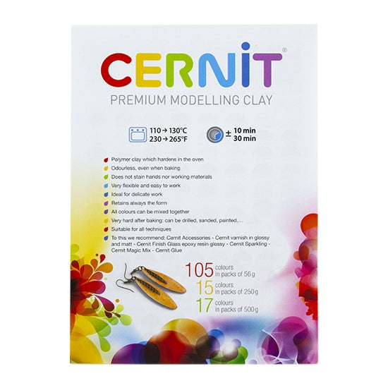 Cernit Polymer Clay - Color Chart