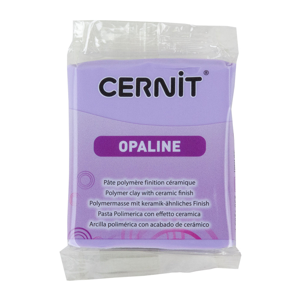 Cernit Opaline Polymer Clay - Lilac 2oz (56g) block