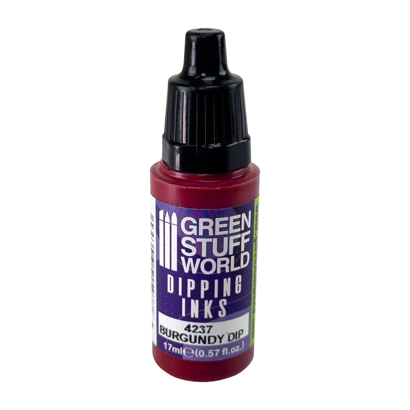 bottle of Green Stuff World Dipping Inks - Burgundy 17ml