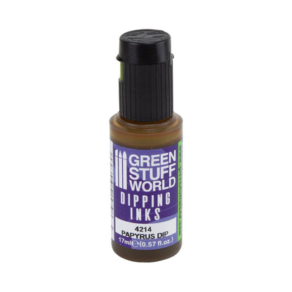 bottle of 
Green Stuff World Dipping Ink - Papyrus