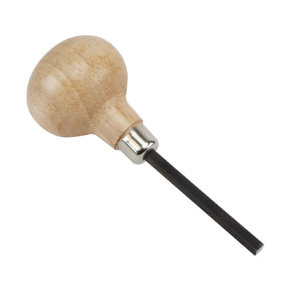 Prong and Bezel Pusher

Use this tool to push prongs and bezels into place. Hardwood handle. Fits comfortably in the palm.