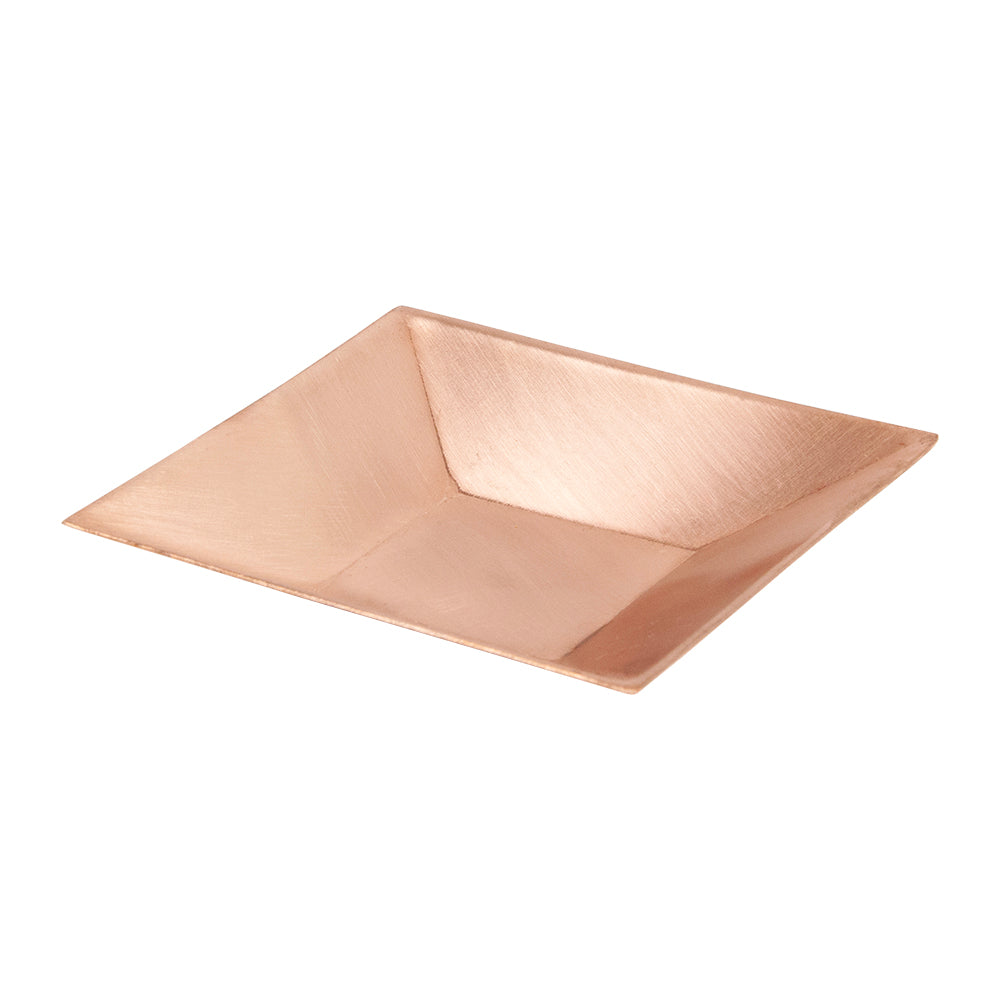 Copper Plate - Square Saucer