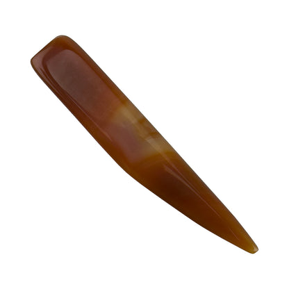 Natural Agate Burnishing Knife - Cool Tools