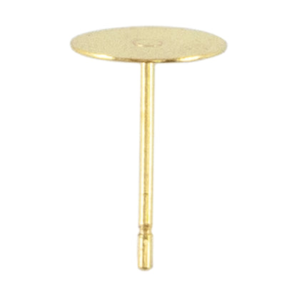 Brass Earring Stud Finding