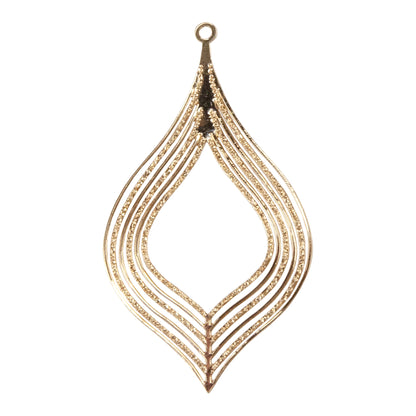 Brass Pendants - Fancy Drop -