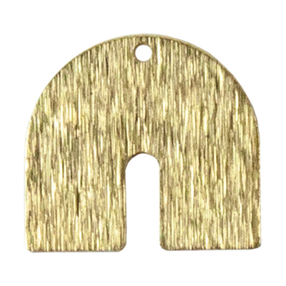 Brass Pendants - Horseshoe -