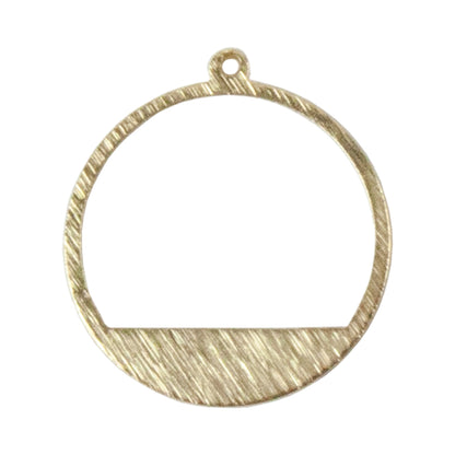 Brass Pendants - Ring -