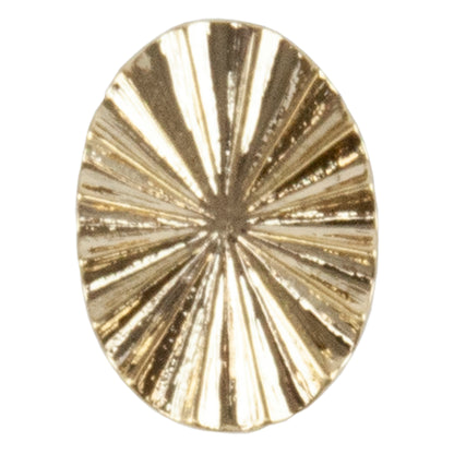 Brass Stud Finding - Oval Fan with Loop 