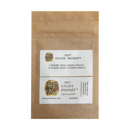 Goldie Bronze™ Powder Clay - Soft 50g
