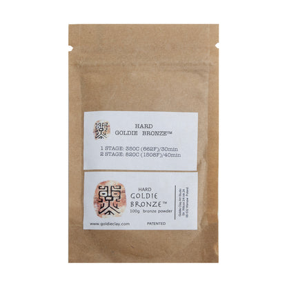 Goldie Bronze™ Powder Clay - Hard 100g