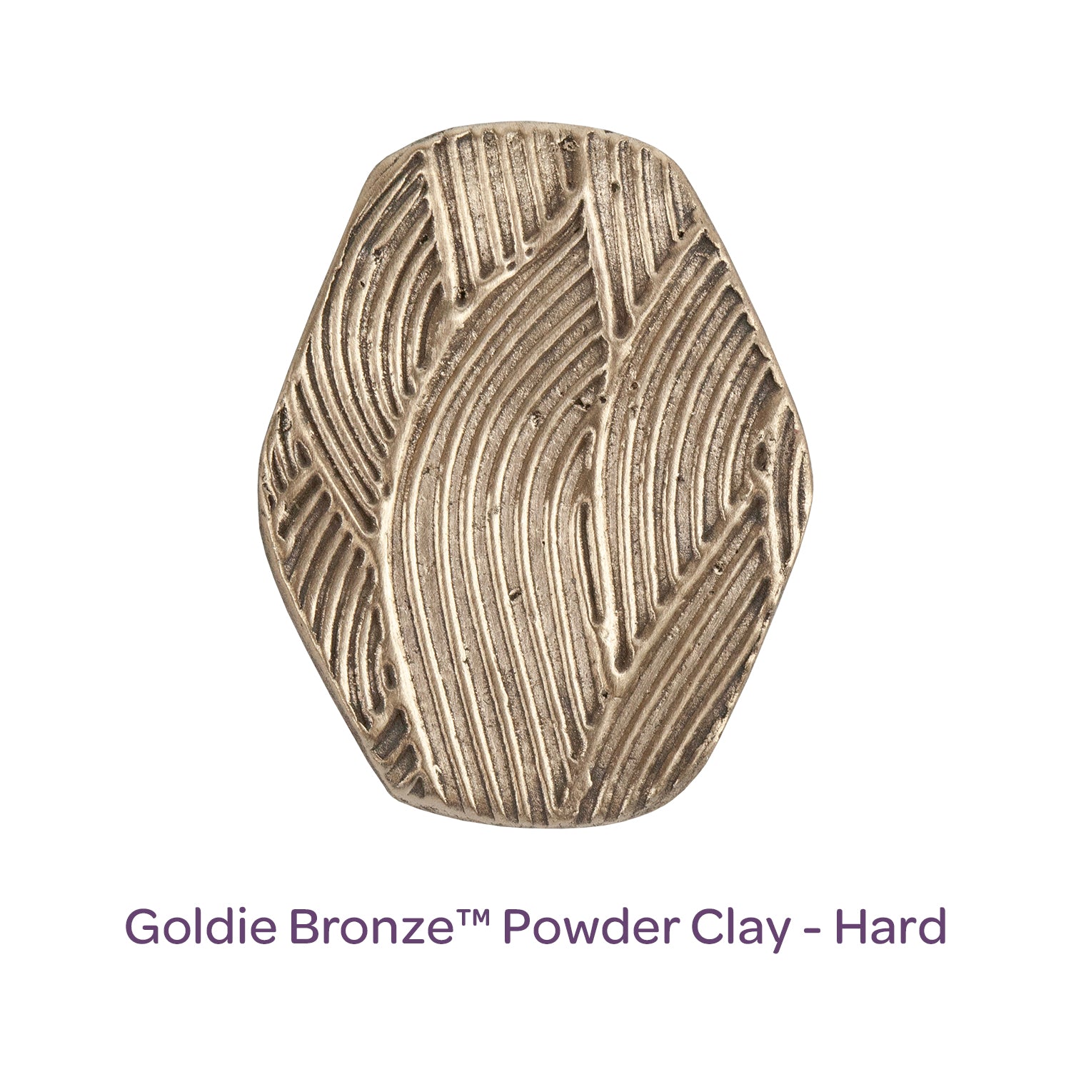 sample of Goldie Bronze™ Powder Clay - Hard
