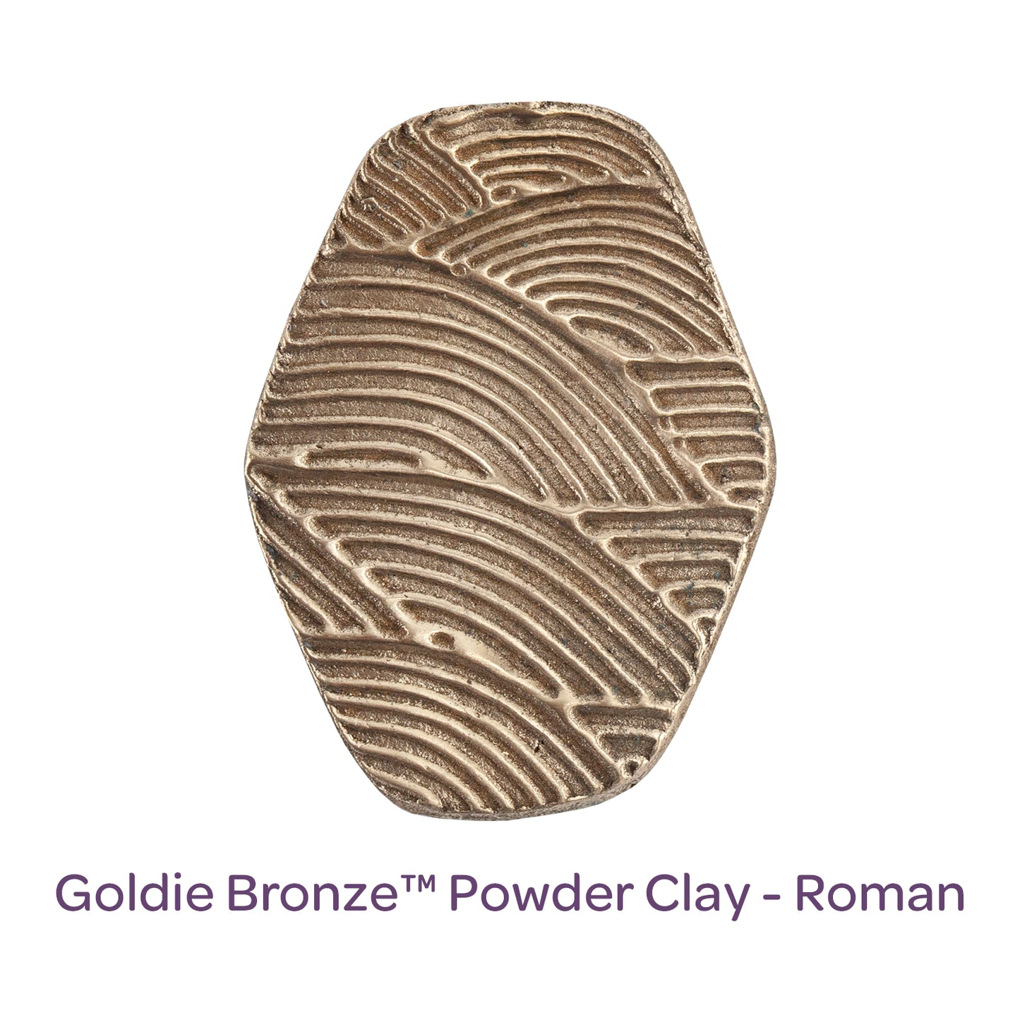 sample of Goldie Bronze™ Powder Clay - Roman