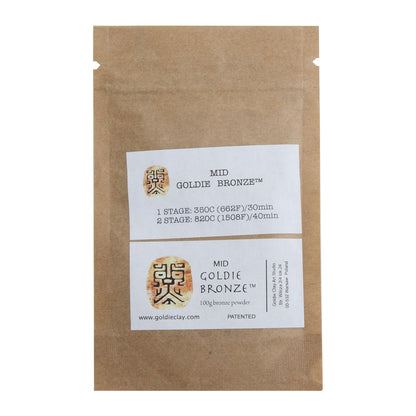 Goldie Bronze™ Powder Clay - Mid 100g