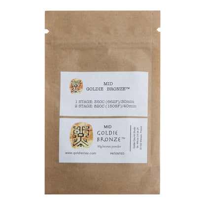 Goldie Bronze™ Powder Clay - Mid 50g