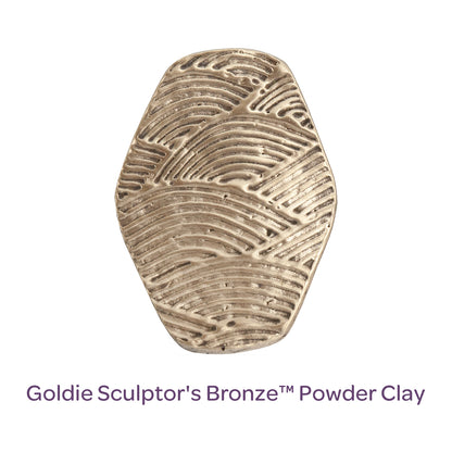 sample of Goldie Sculptor's Bronze™ Powder Clay