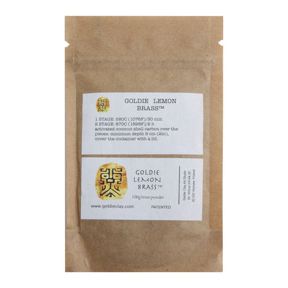 Goldie Lemon Brass™ Powder Clay 100g