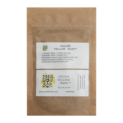 Goldie Yellow Iron™ Powder Clay 50g