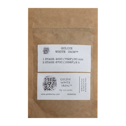 Goldie White Iron™ Powder Clay 50g