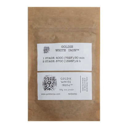 Goldie White Iron™ Powder Clay 100g